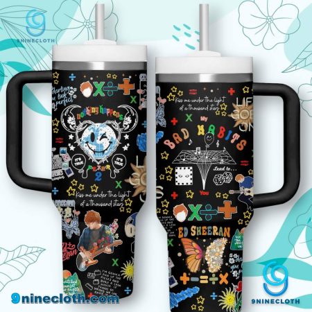 Ed Sheeran Bad Habits 40oz Tumbler With Handle HG