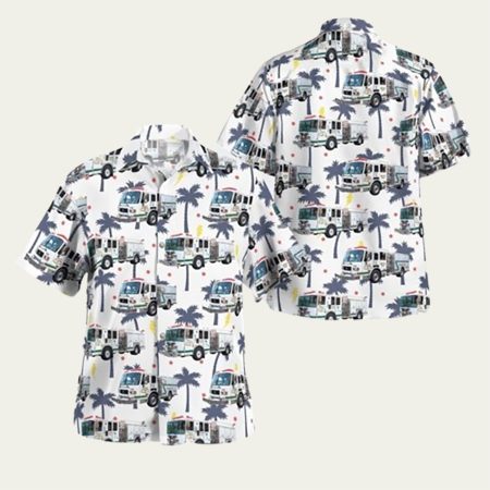 Egg Harbor City Nj Galloway Township Fire Department South Egg Harbor Volunteer Fire Company No. 5 Hawaiian Shirt