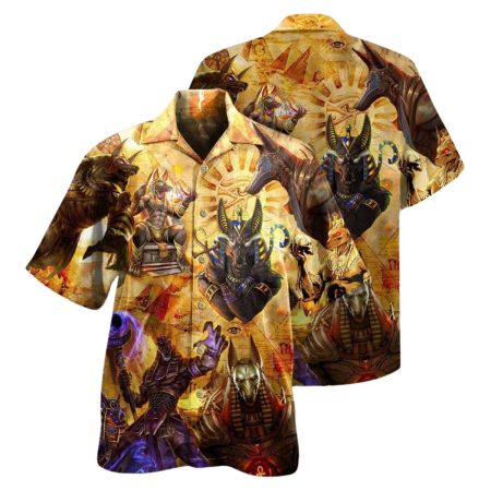 Egypt The Egyptian God Anubis Hawaiian Shirt