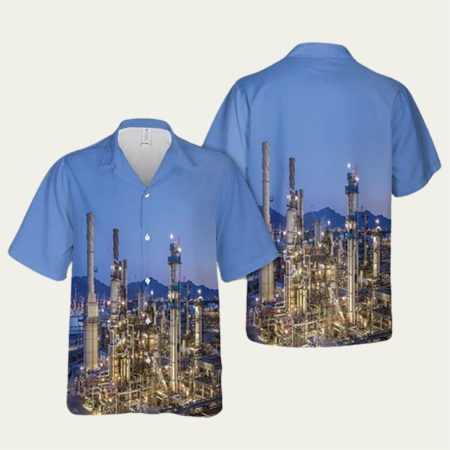 El Paso Texas El Paso Refinery Marathon Petroleum Corporation Hawaiian Shirt