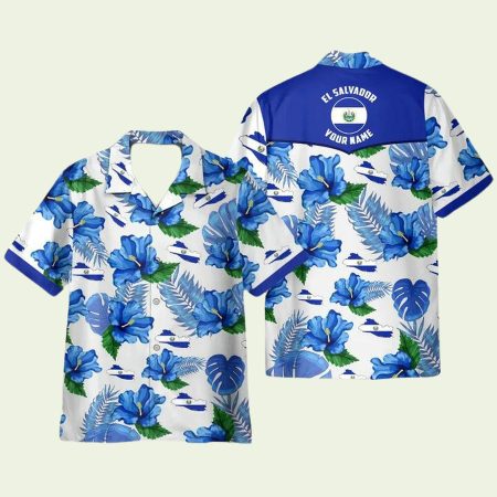 El Salvador Hawaiian Shirt