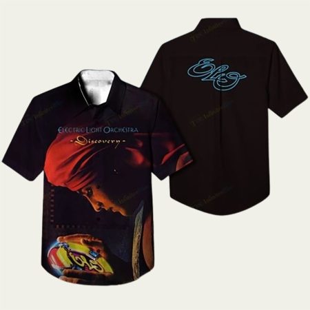 Electric Light Orchestra Discovery Album Tropical Hawaiian Shirt