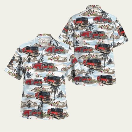 Elmwood Park Fire Dept Nj Elmwood Park New Jersey Hawaiian Shirt