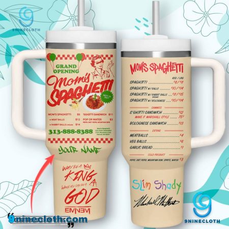 Eminem Moms Spaghetti Personalized 40oz Tumbler With Handle HG