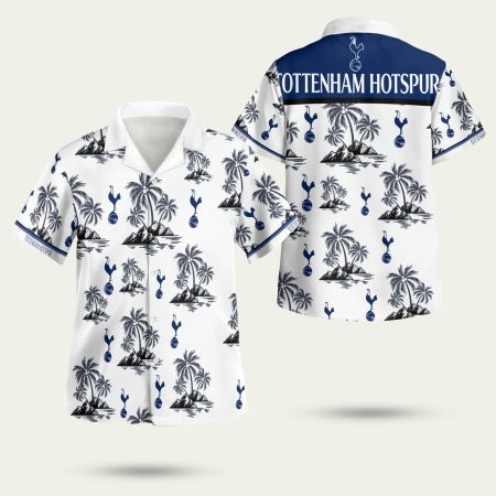 EPL Tottenham Hotspur Floral Hawaiian Shirt