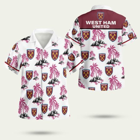 EPL West Ham United Floral Hawaiian Shirt