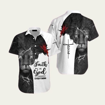 Faith In God Christian Hawaiian Shirt