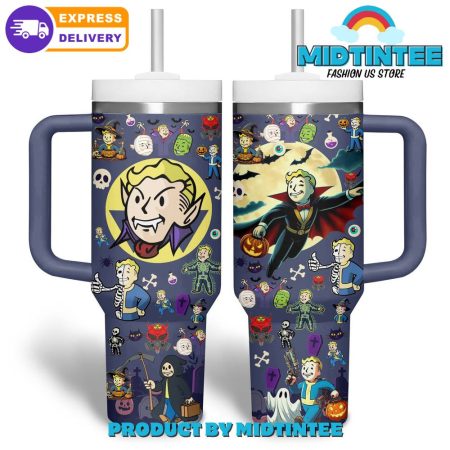 Fallout Happy Halloween Special  30oz or 40oz Tumbler With Handle HG