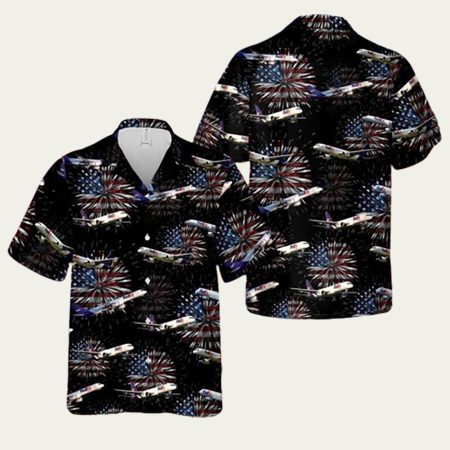 Fedex Boeing 757 Hawaiian Shirt
