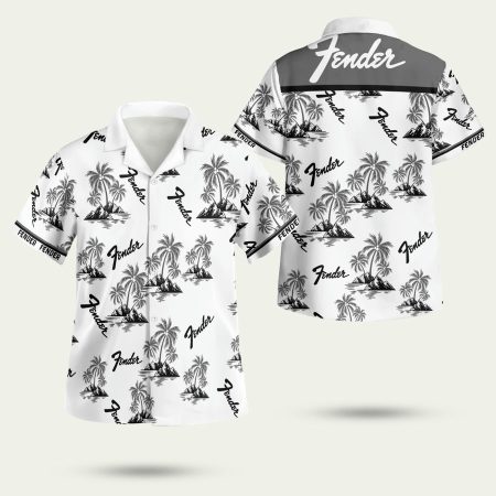 Fender Guitar Hawaiian Shirt