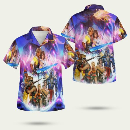 Final Fantasy Hawaiian Shirt