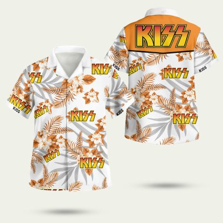 FIX Kiss Rock Band Hawaiian Shirt