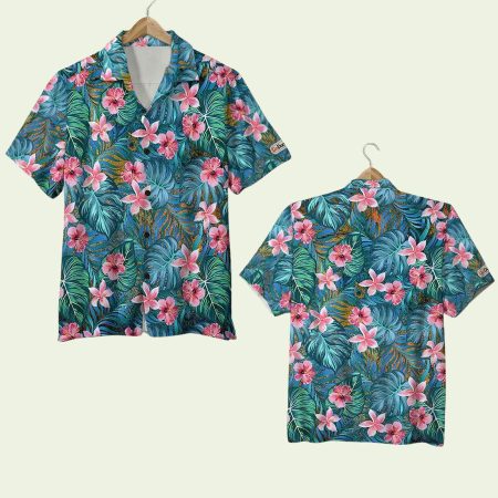 Floral Pattern Hawaiian Shirt