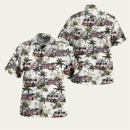 Frisco Fire Department Hawaiian Shirt