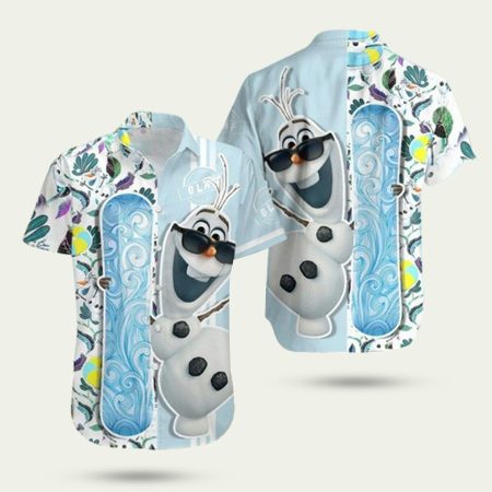 Funny Snowman Hawaiian Shirt