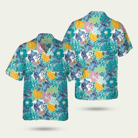 Funny Stitch Beach Hawaiian Shirt