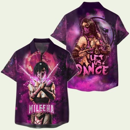 Game Mortal Kombat Grphic Hawaiian Shirt