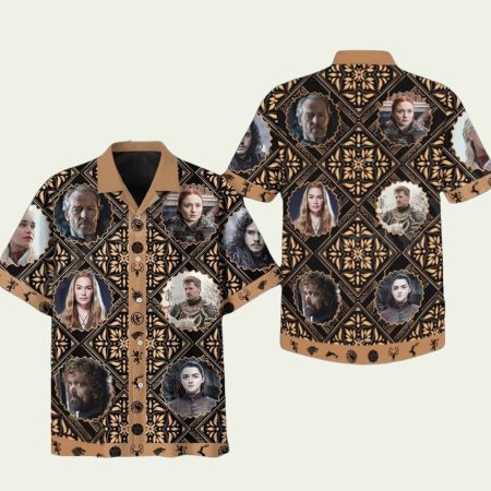 Game Of Thrones Characters Hawaiian Shirt