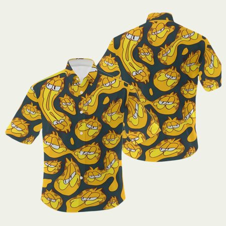 Garfield Character Vacation Hawaiian Shirt