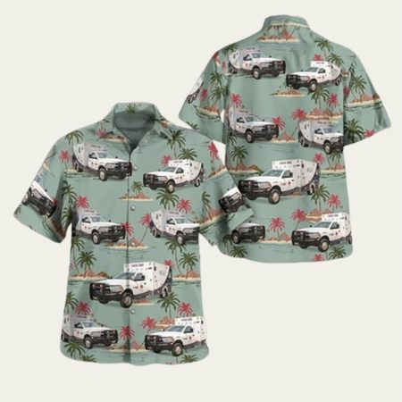 Gatesville Texas Coryell Memorial Healthcare System Ems Hawaiian Shirt