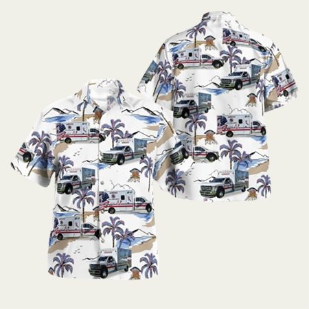 Gerry Volunteer Fire Department Ny Hawaiian Shirt
