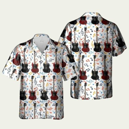 Gibson Sg Standard Electric Guitar Hawaiian Shirt