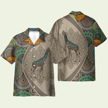 Giraffe Hawaiian Shirt