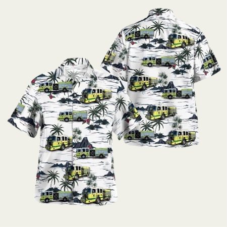 Gouldtown Fire Company Bridgeton New Jersey Hawaiian Shirt