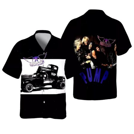Great Band Aerosmith Pump Hawaiian Shirt