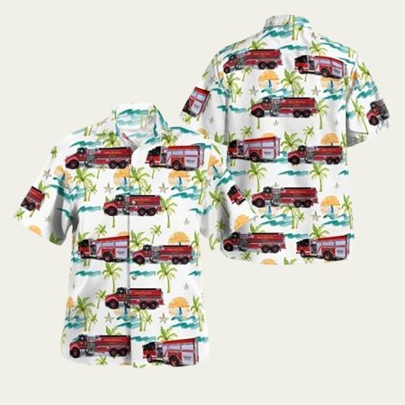 Green Pond Volunteer Fire Department Newfoundland New Jersey Hawaiian Shirt
