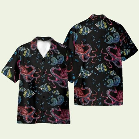 Happy Octopus Hawaiian Shirt