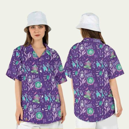 Haunted Mansion Halloween Hawaiian Shirt