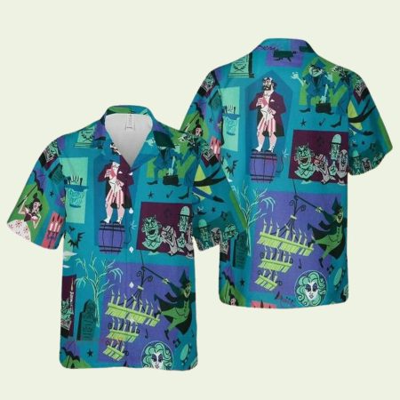 Haunted Mansion Hawaiian Shirt