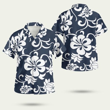 Hawkeye Pierce from MASH Hibiscus Hawaiian Shirt