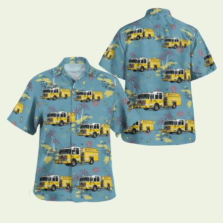 Hereford Volunteer Fire Company Hawaiian Shirt