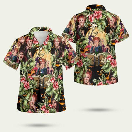 Hocus pocus halloween Tropical Hawaiian Shirt