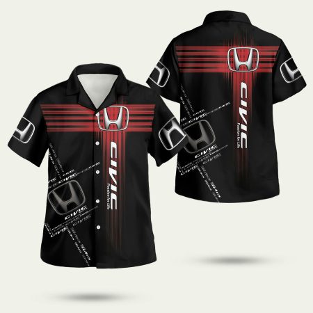 Honda Civic Flash Honda Civic Flash Hawaiian Shirt