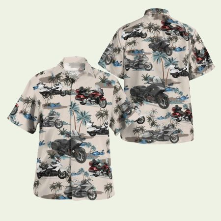 Honda Gold Wing Hawaiian Shirt