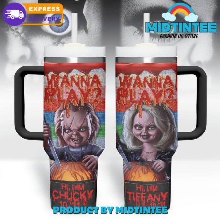 Horror Movies Chucky Premium  30oz or 40oz Tumbler With Handle HG
