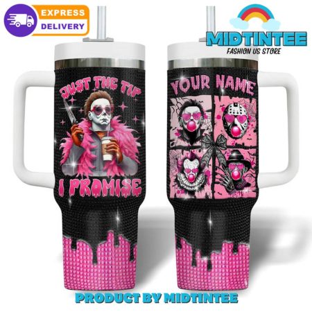 Horror Movies Special Custom Name  30oz or 40oz Tumbler With Handle HG