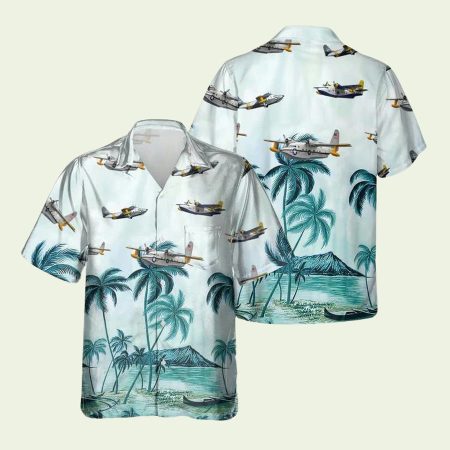 HU16 Albatross Hawaiian Shirt