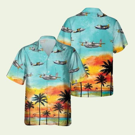 HU16 Albatross Hawaiian Shirt
