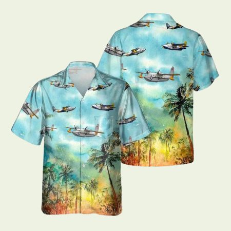 HU16 Albatross Hawaiian Shirt