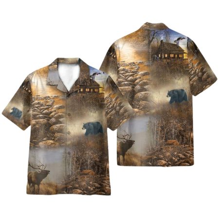 Hunting Camo Hawaiian Shirt