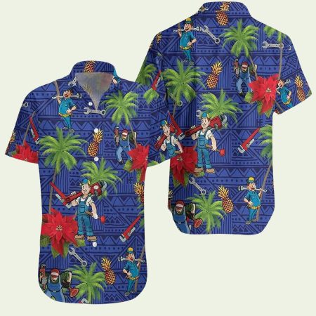 Plumber Hawaiian Shirt