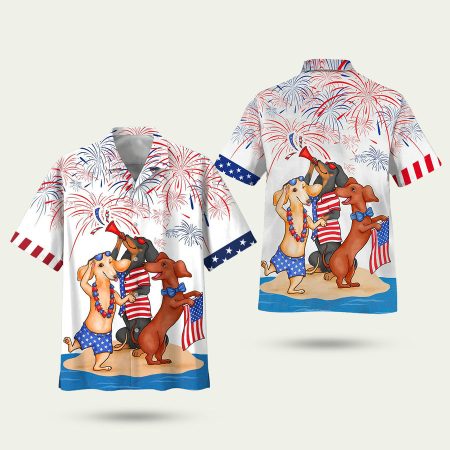 Independence Day Is Coming Happy The Fourth Of July Hawaiian Shirt