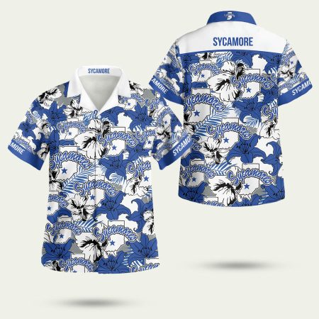 Indiana State Sycamores Basketball Sport Cool Hawaiian Shirt