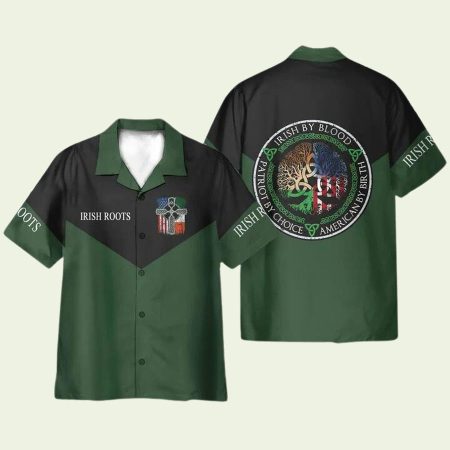Irish Roots Saint Patrick’s Day Hawaiian Shirt