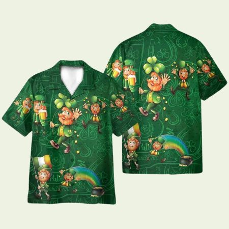 Irish Saint Patrick Day Hawaiian Shirt