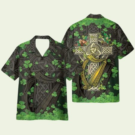 Irish Saint Patrick’s Day Hawaiian Shirt